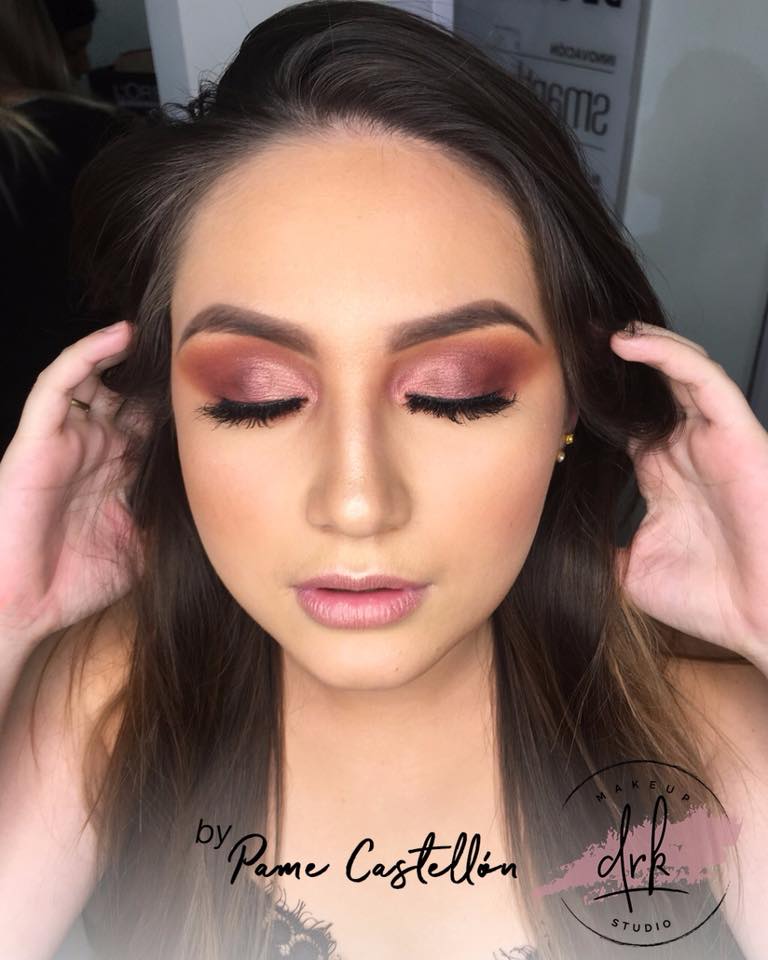 Trabajo realizado por Pame Castellón — DRK Makeup Studio
